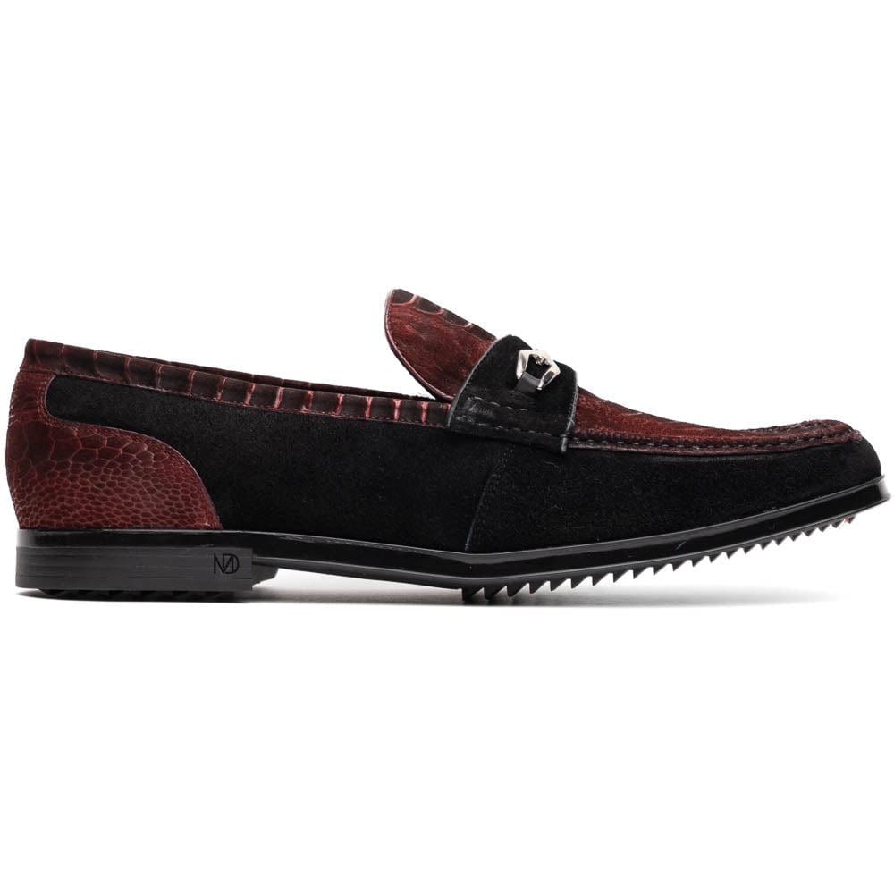 Marco Di Milano FT Hugo Ostrich Wine / Black