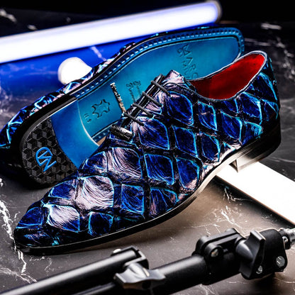 Marco Di Milano Shoes Olivieri Royal Blue