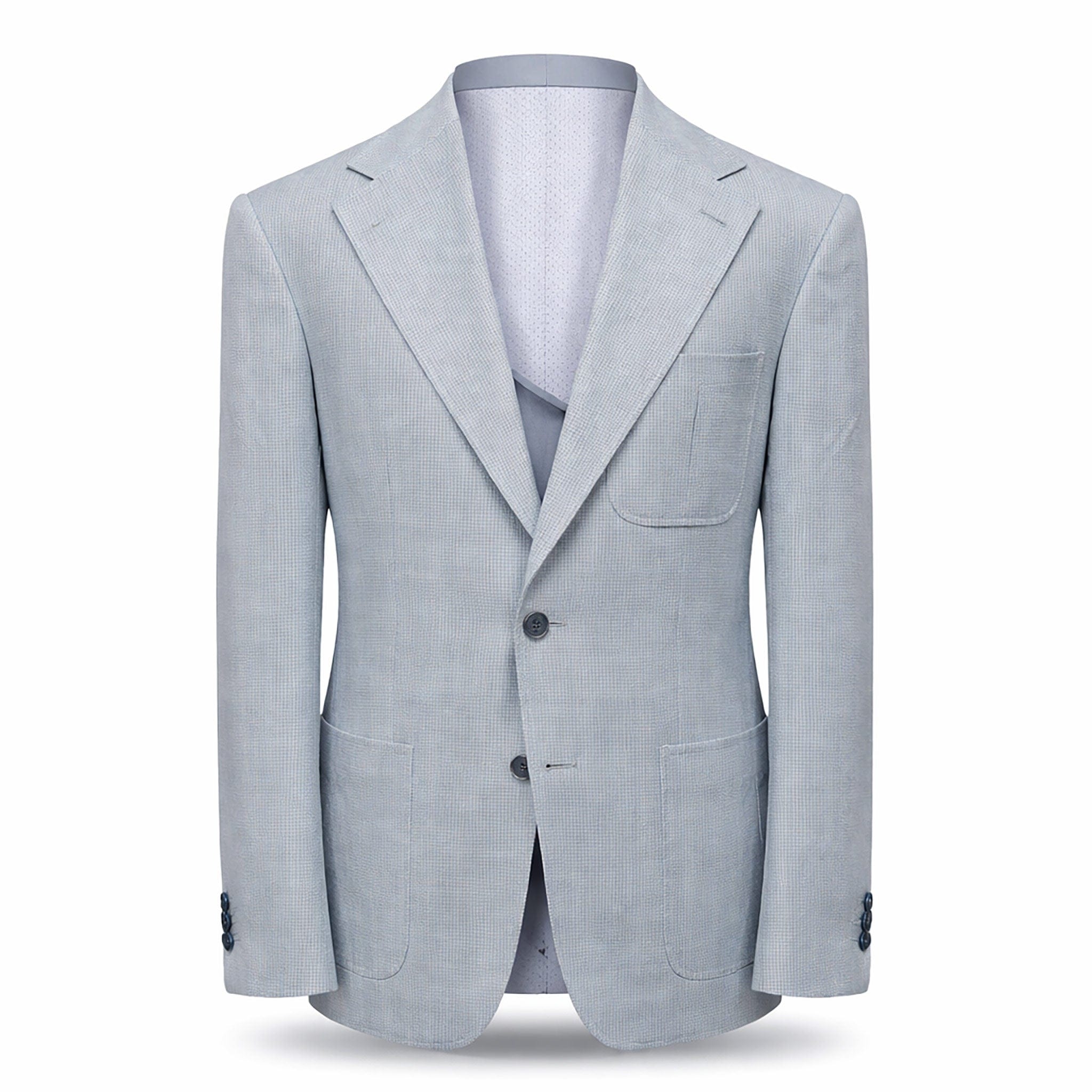 MARENZIO GROUP, INC. J C S Cigar Men’s Textured Blazer Classic Fit Notch Lapel Jacket/ J-7041