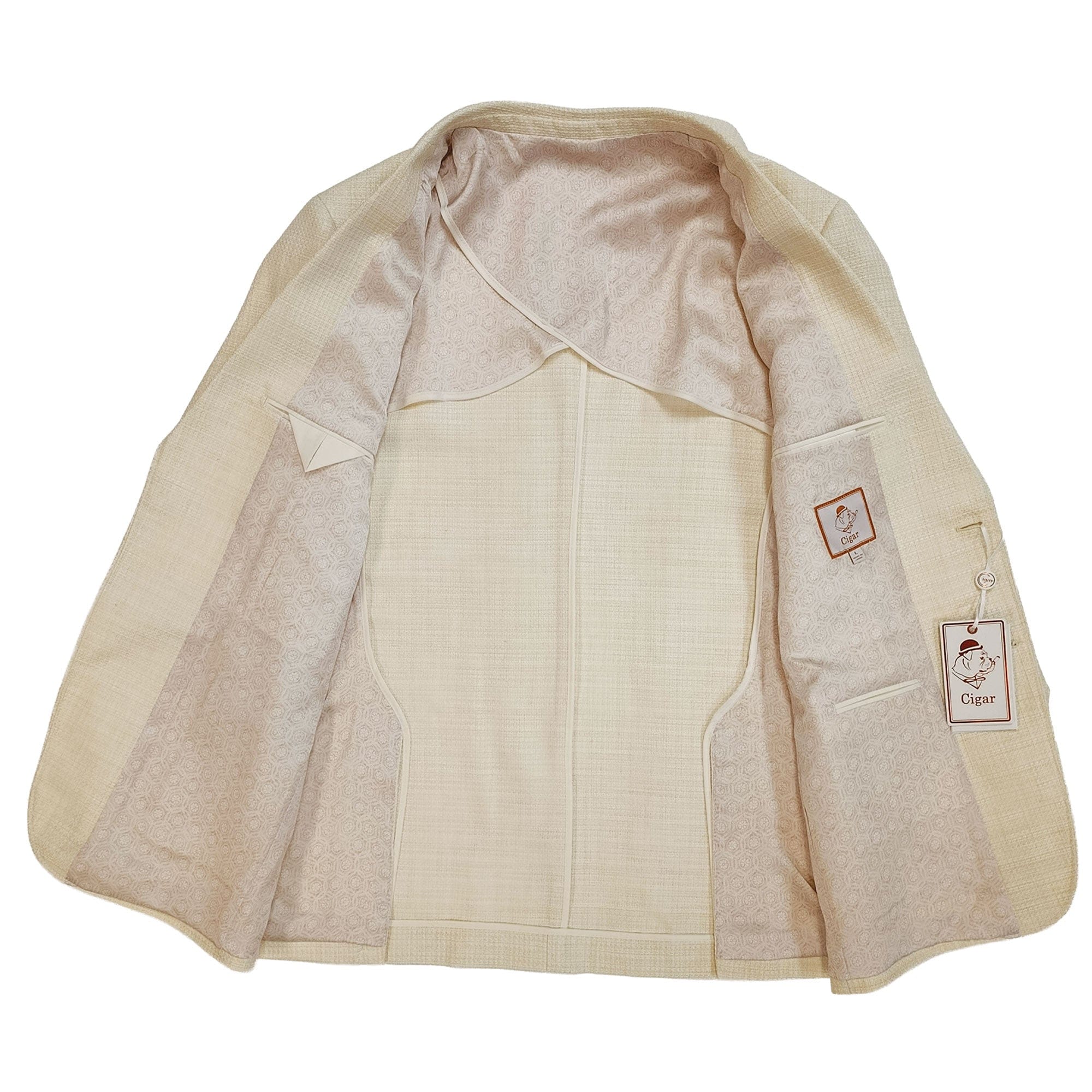 MARENZIO GROUP, INC. J C S Men’s Textured Blazer Classic Fit Jacket J-7036