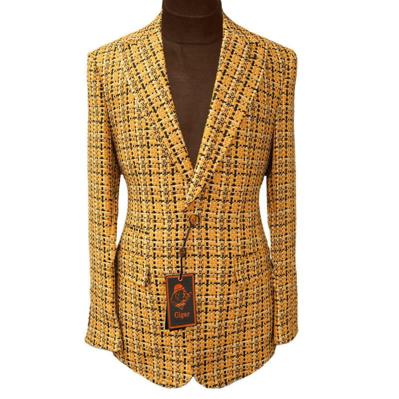 MARENZIO GROUP, INC. J CF TAN / MED CGR SPORT COAT/J-6004