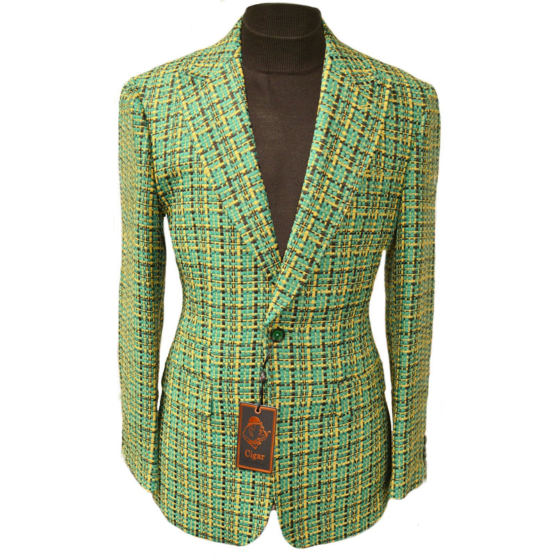 MARENZIO GROUP, INC. J CF GREEN / MED CGR SPORT COAT/J-6004