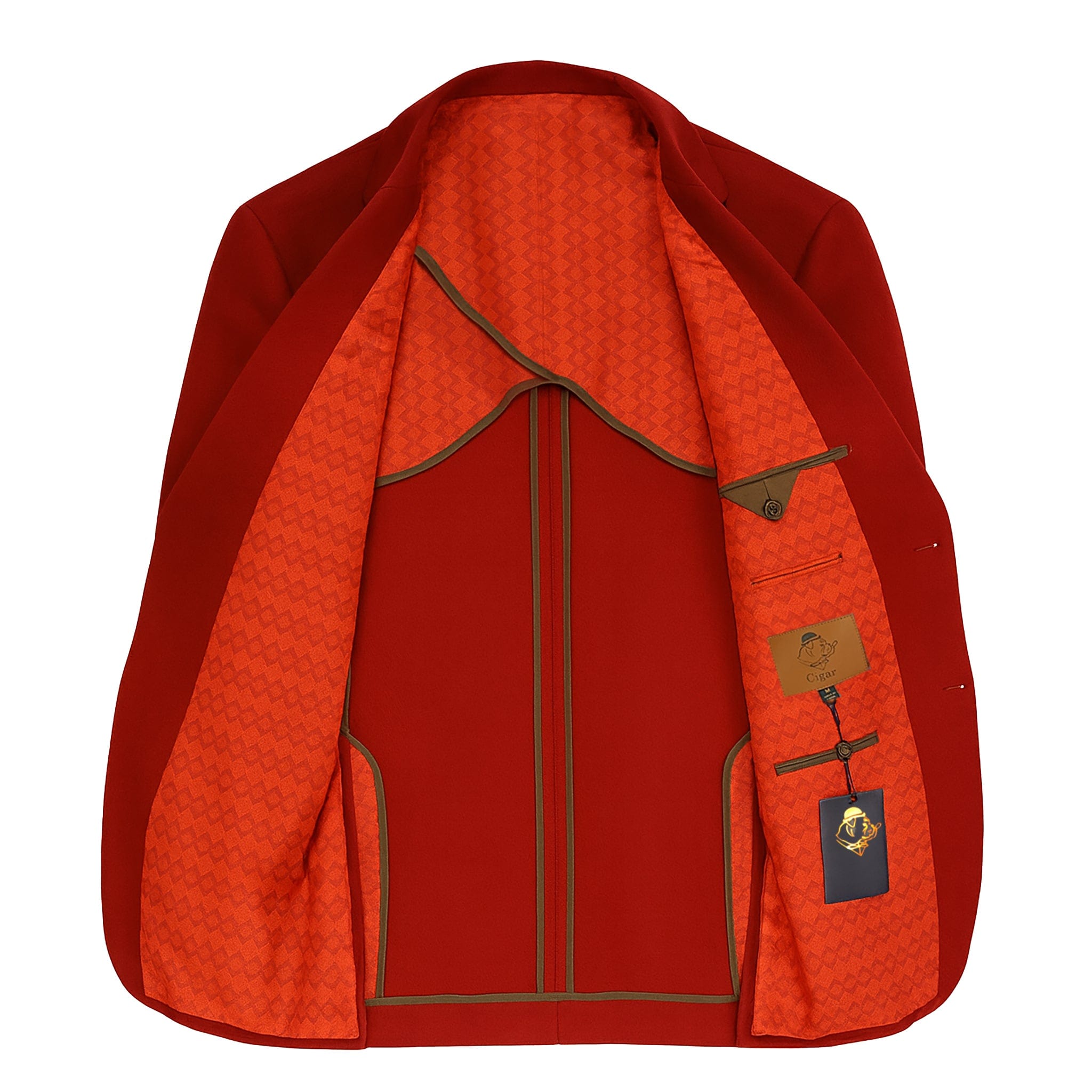 MARENZIO GROUP, INC. J CF Cigar 100% Wool Blazer/ J-7011