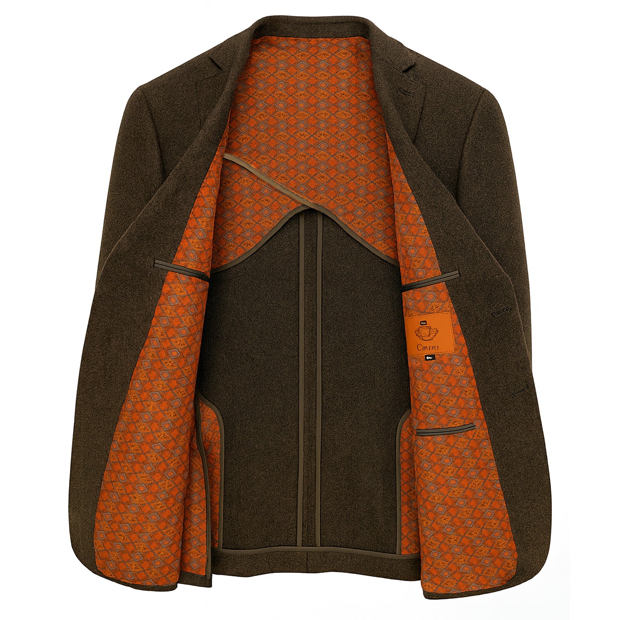 MARENZIO GROUP, INC. J CF Cigar 100% Wool Blazer/ J-7011