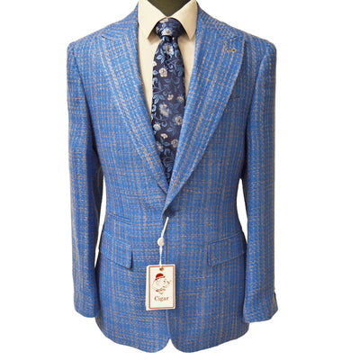 MARENZIO GROUP, INC. J CS BLUE / MED CGR SPRING SPORT COAT/J-6073