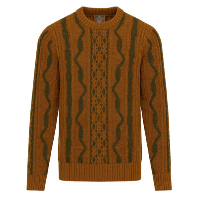 MARENZIO GROUP, INC. K S RUST / MED CGR SWEATER CR-562