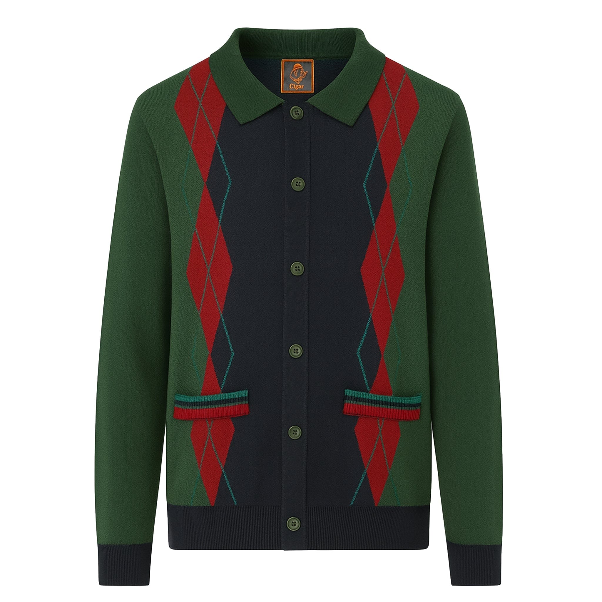 MARENZIO GROUP, INC. K S FOREST / MED CGR SWEATER  Ks-537