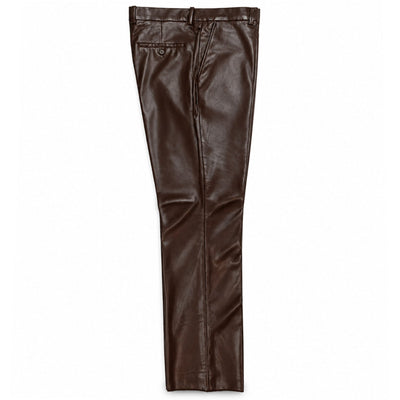 MARENZIO GROUP, INC. O F L Cigar Men’s Faux Leather 2-Piece Walking Suit-Brx8021