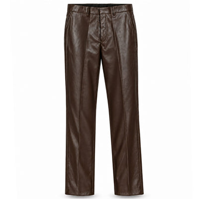 MARENZIO GROUP, INC. O F L Cigar Men’s Faux Leather 2-Piece Walking Suit-Brx8021