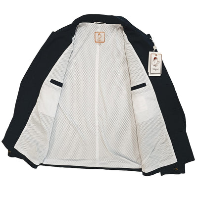 MARENZIO GROUP, INC. O F L Cigar Two-Piece Set Suit for Men Navy-Cjp-766