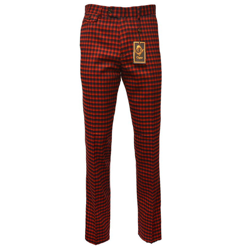 MARENZIO GROUP, INC. P CF RED / 32 CGR SIGNATURE BRAND DRESS PANTS/Sl-726