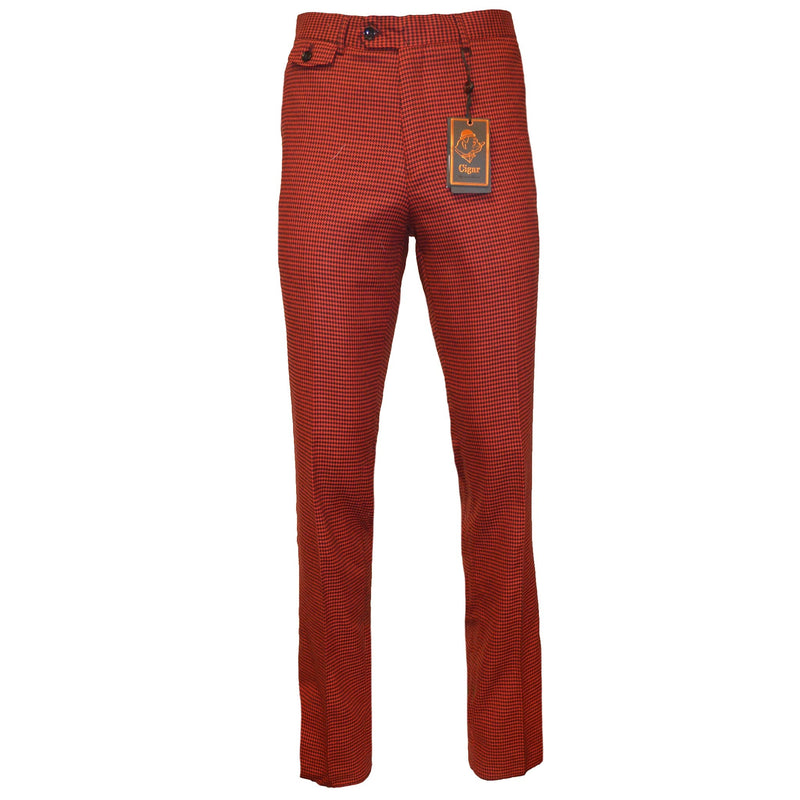 MARENZIO GROUP, INC. P CF RED / 32 CGR SIGNATURE BRAND DRESS PANTS/Sl-729