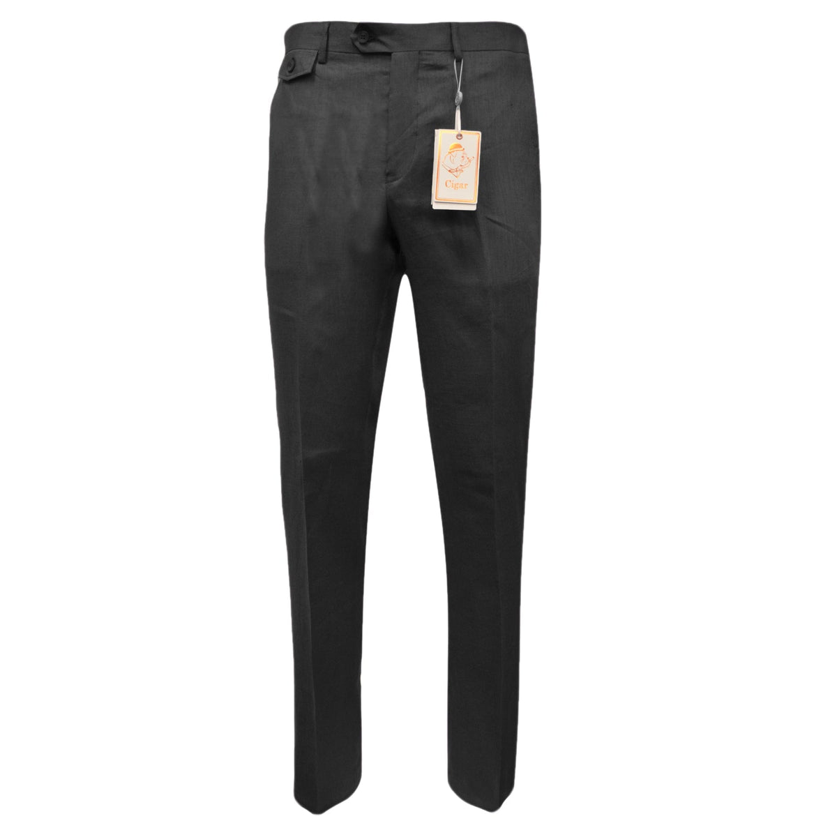 MARENZIO GROUP, INC. P CS BLACK / 32 CGR 100%LINEN PANTS/Sl-701