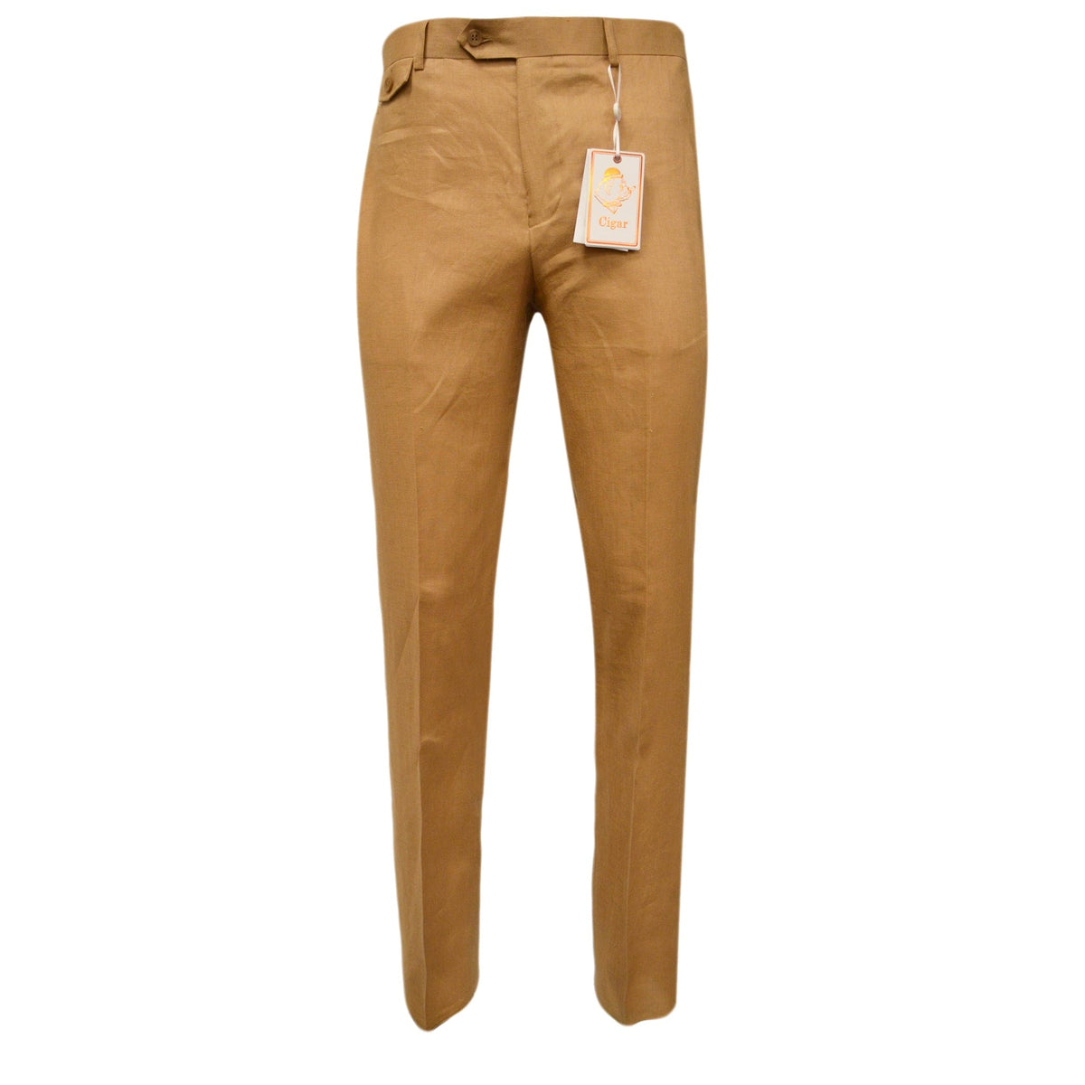 MARENZIO GROUP, INC. P CS WHEAT / 32 CGR 100%LINEN PANTS/Sl-701