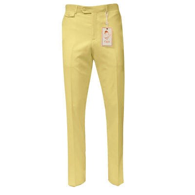 MARENZIO GROUP, INC. P CS BANANA / 32 CGR RELAX FIT DRESS PANTS/SL-827
