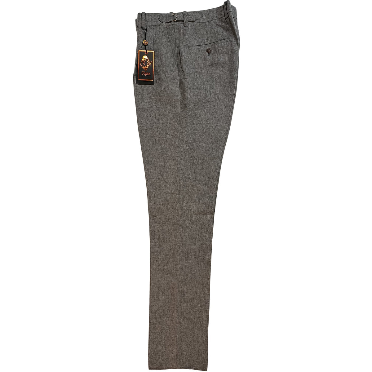 MARENZIO GROUP, INC. P D M Cigar Men’s Textured Pleated Dress Pants – PSL960