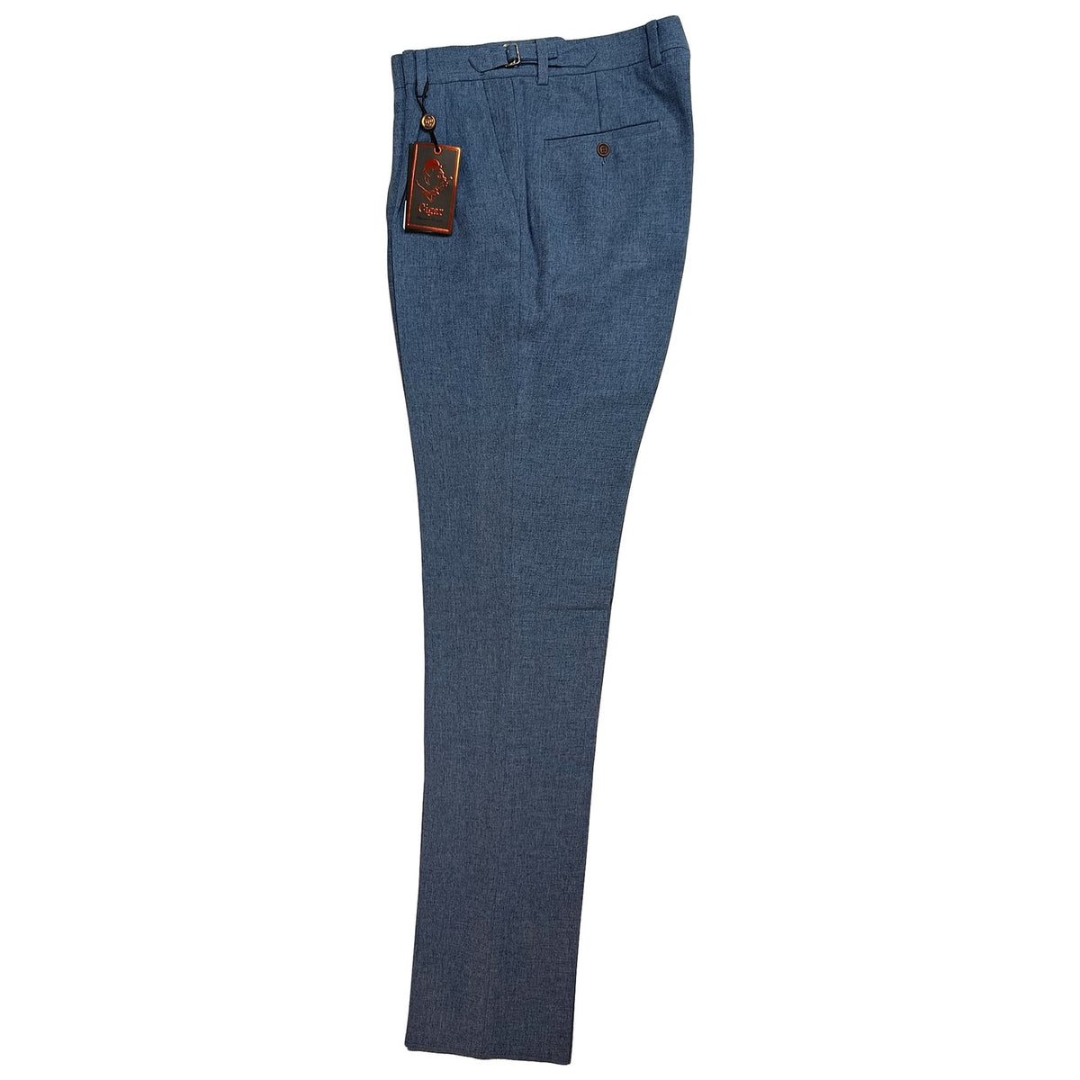 MARENZIO GROUP, INC. P D M Cigar Men’s Textured Pleated Dress Pants – PSL960