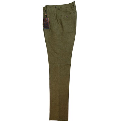 MARENZIO GROUP, INC. P D M Cigar Men’s Textured Pleated Dress Pants – PSL960