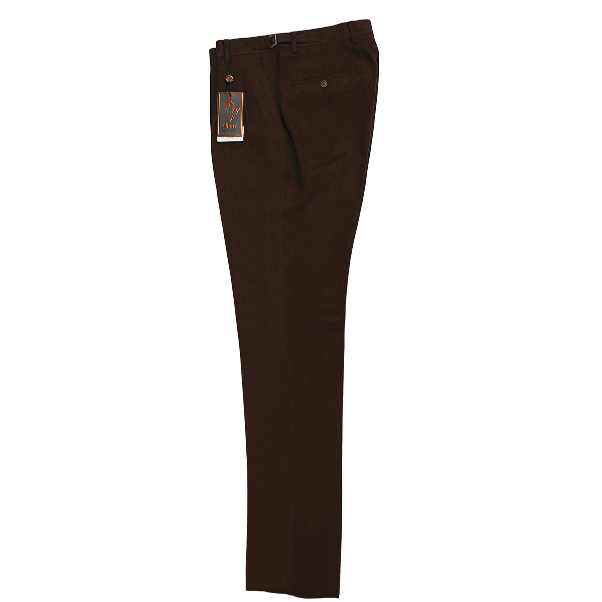 MARENZIO GROUP, INC. P D M Cigar Men’s Textured Pleated Dress Pants – PSL960