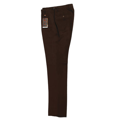 MARENZIO GROUP, INC. P D M Cigar Men’s Textured Pleated Dress Pants – PSL960