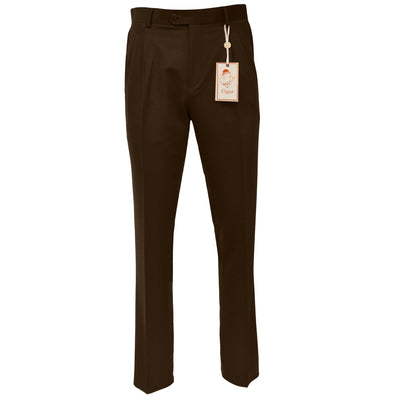 MARENZIO GROUP, INC. P DM BROWN / 32 CGR DRESS RELAX FIT PANTS/PSL-830