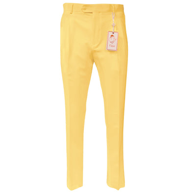MARENZIO GROUP, INC. P DM MUSTARD / 32 CGR DRESS RELAX FIT PANTS/PSL-830