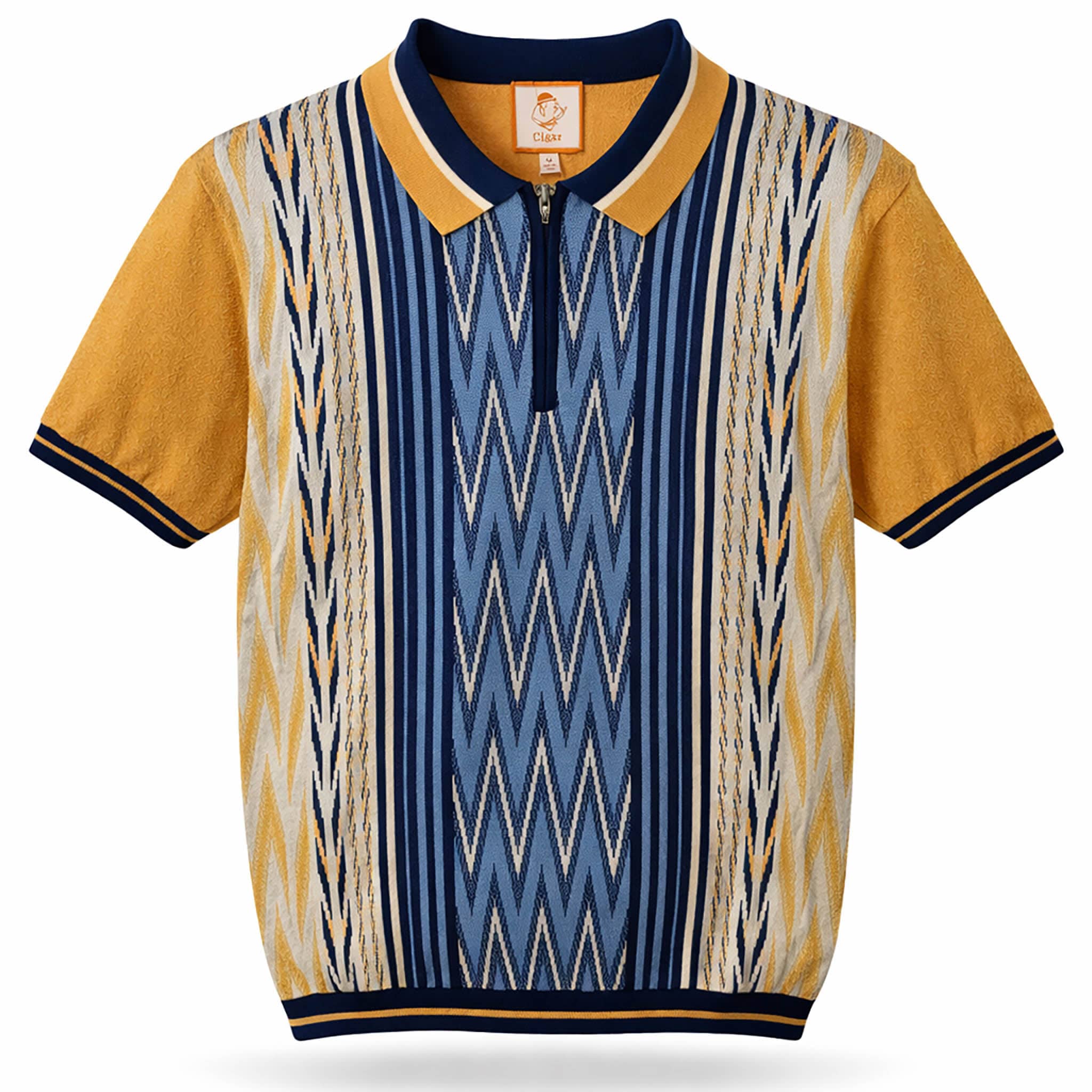 cigar fashion short sleeve knit for men  
