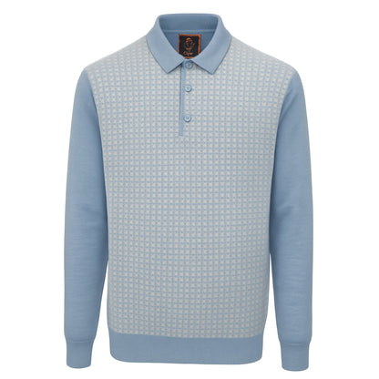 MARENZIO GROUP, INC. T PL SKY / M CGR POLO SWEATER/P-420