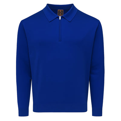 MARENZIO GROUP, INC. T PL ROYAL / M CGR SOLID POLO SWEATER