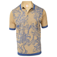 MARENZIO GROUP, INC. T PS SAND / MED CGR ORIGINAL SHORT SLEEVES KNIT/PJ-1508