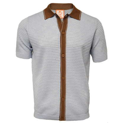 MARENZIO GROUP, INC. T PS SKY / MED CGR POLO CASUAL KNITS/KS-1562