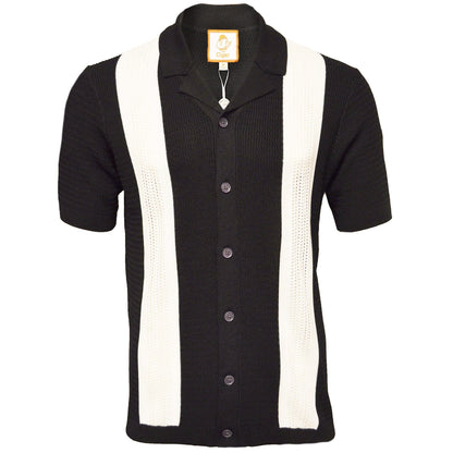 MARENZIO GROUP, INC. T PS BLACK / MED CGR POLO KNIT/KS-1553