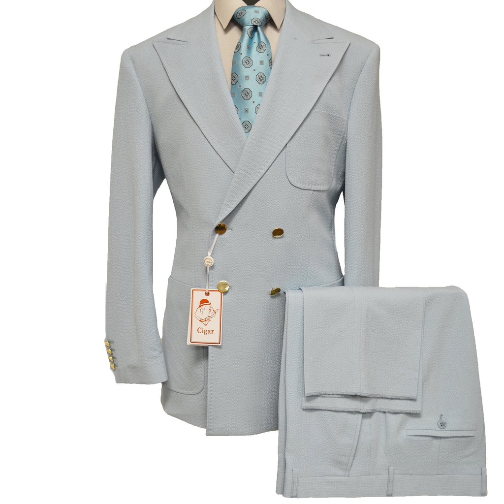 MARENZIO GROUP, INC. U D SKY / MED CGR DOUBLE BREASTED DSUIT/St-5933