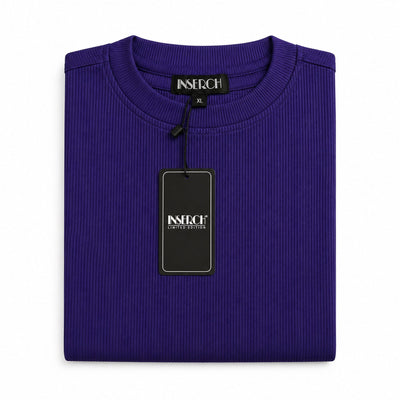MERC USA, INC INSEARCH T P S Inserch Men’s Ribbed Short Sleeve Knit Shirt-T299