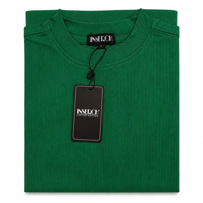 MERC USA, INC INSEARCH T P S Inserch Men’s Ribbed Short Sleeve Knit Shirt-T299