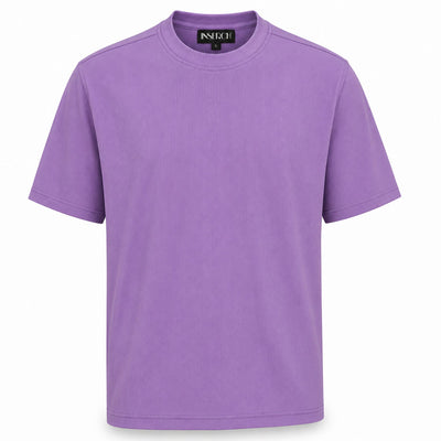 MERC USA, INC INSEARCH T P S 119 LAV / MED Inserch Men’s Ribbed Short Sleeve Knit Shirt-T299
