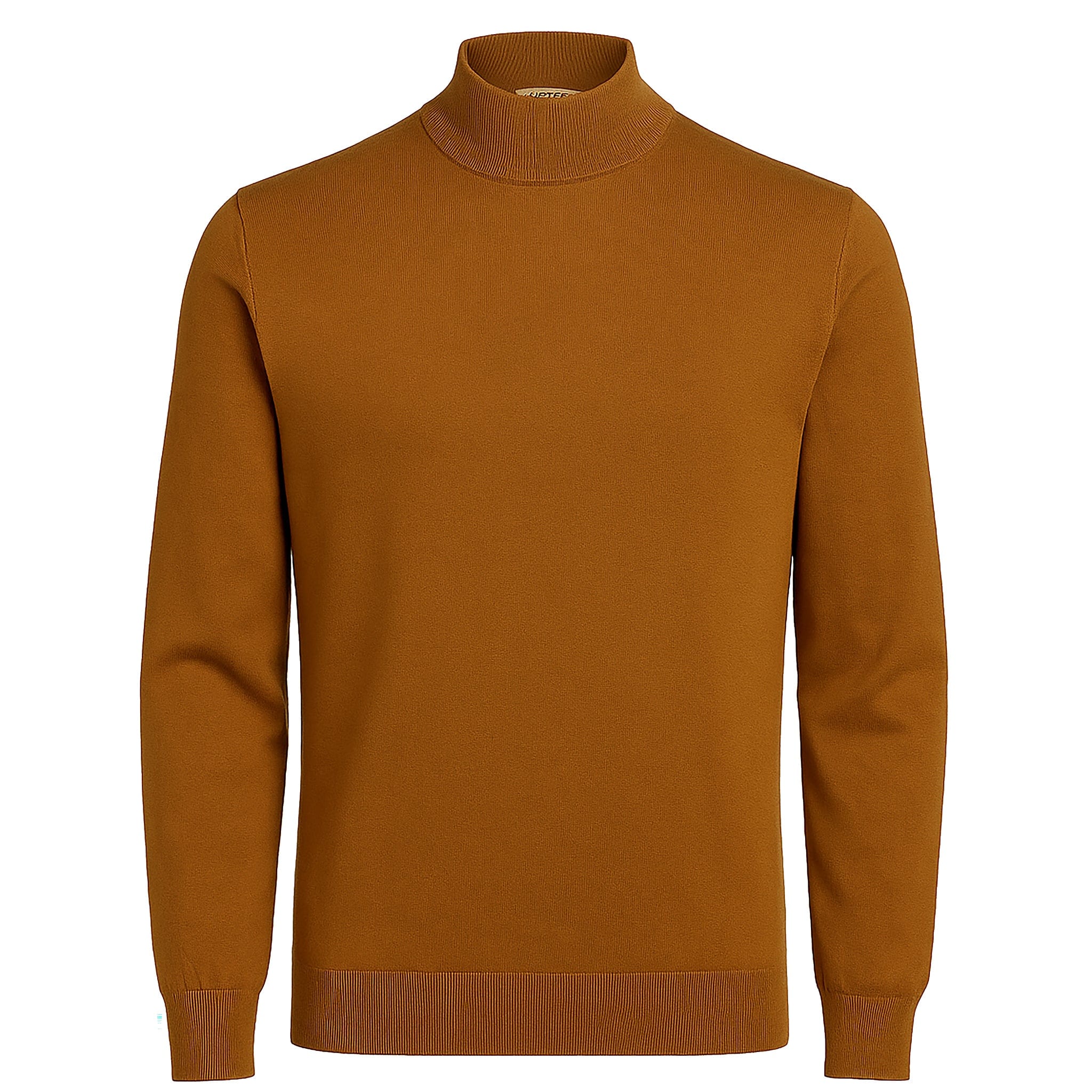 MERC USA, INC INSEARCH T PL 35-RUST / M INSERCH COTTON BLEND MOCK NECK SWEATER/4308