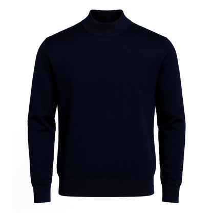 MERC USA, INC INSEARCH T PL 11-NVY / M INSERCH COTTON BLEND MOCK NECK SWEATER/4308