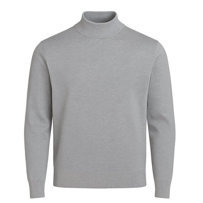 MERC USA, INC INSEARCH T PL 33-GRAY / M INSERCH COTTON BLEND MOCK NECK SWEATER/4308