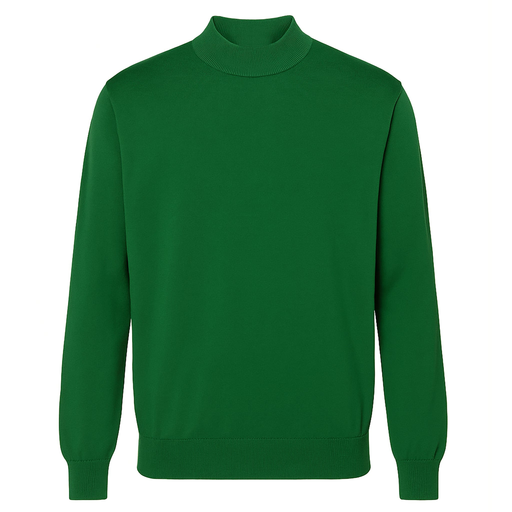 MERC USA, INC INSEARCH T PL 201-GREEN S. / M INSERCH COTTON BLEND MOCK NECK SWEATER/4308