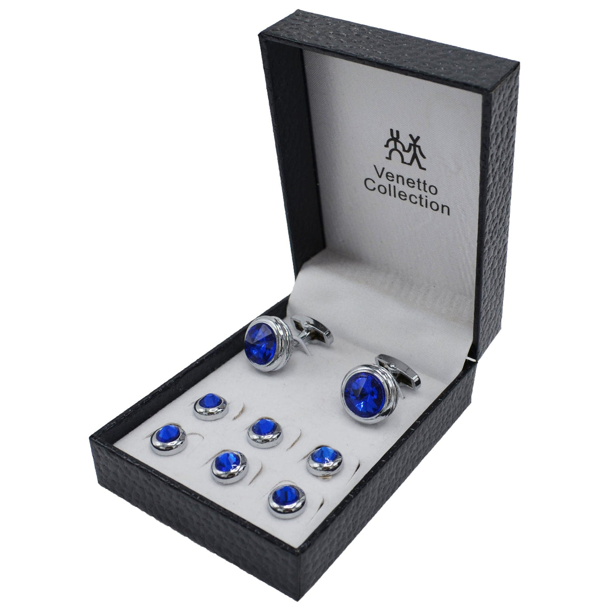 MilanoMensWear A C CUFFLINK & TUXEDO SHIRT BUTTONS SET