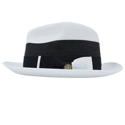 MilanoMensWear A HS WHITE DAMON COLLECTION HAT