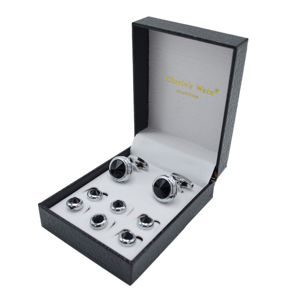 MilanoMensWear AC Copy of CUFFLINK SET - Charle's Wain Crystal collection