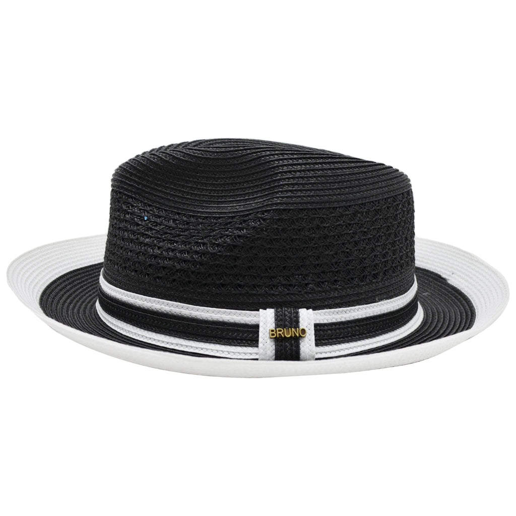 MilanoMensWear BLK/WHT / S/M BENTLY HEADWEAR