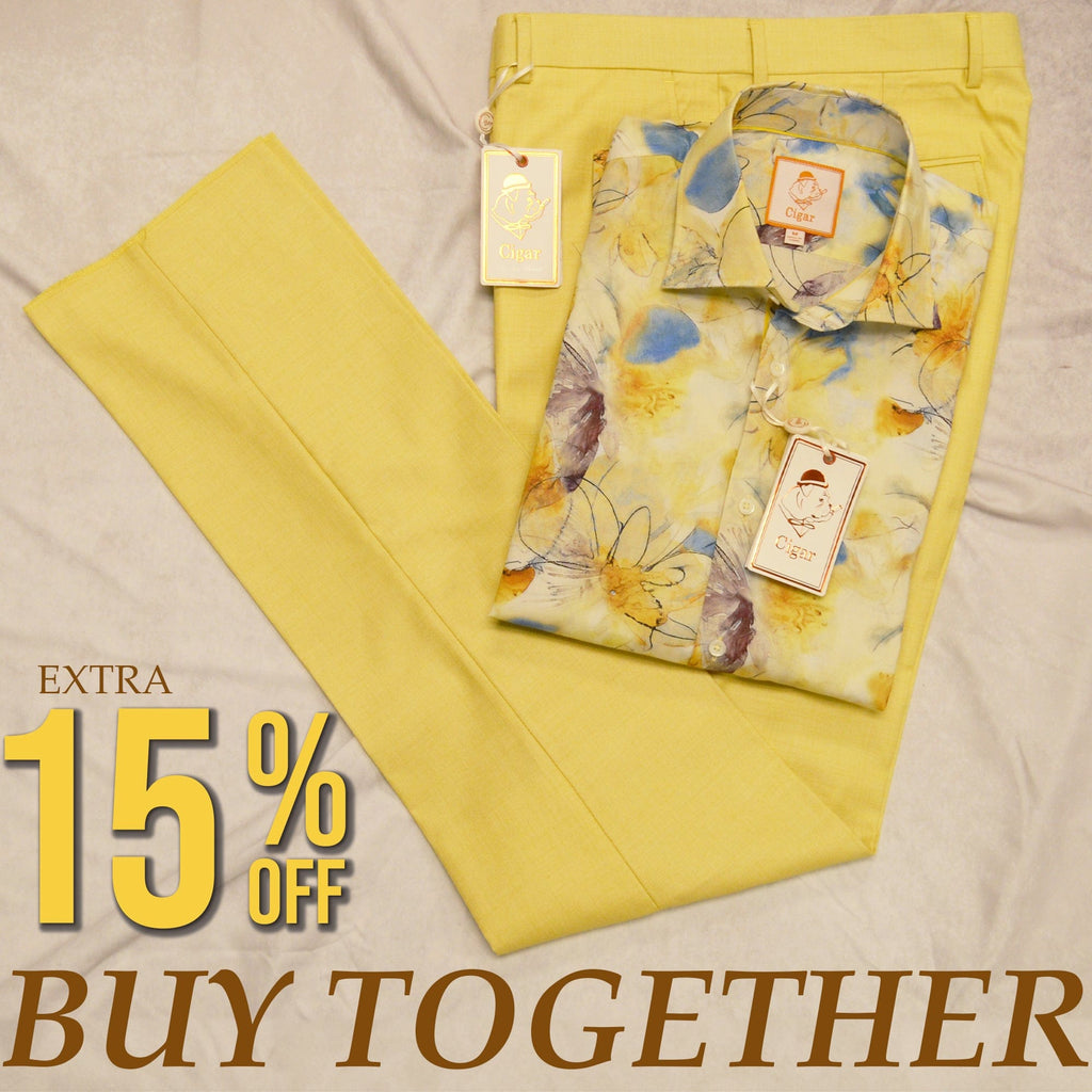 MilanoMensWear BUNDLE/CORN/BANANA