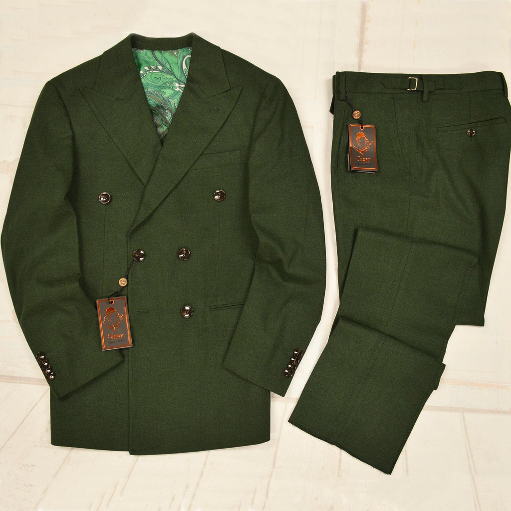 MilanoMensWear BUNDLE/FOREST BLAZER & PANTS