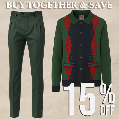 MilanoMensWear BUNDLE:GREEN