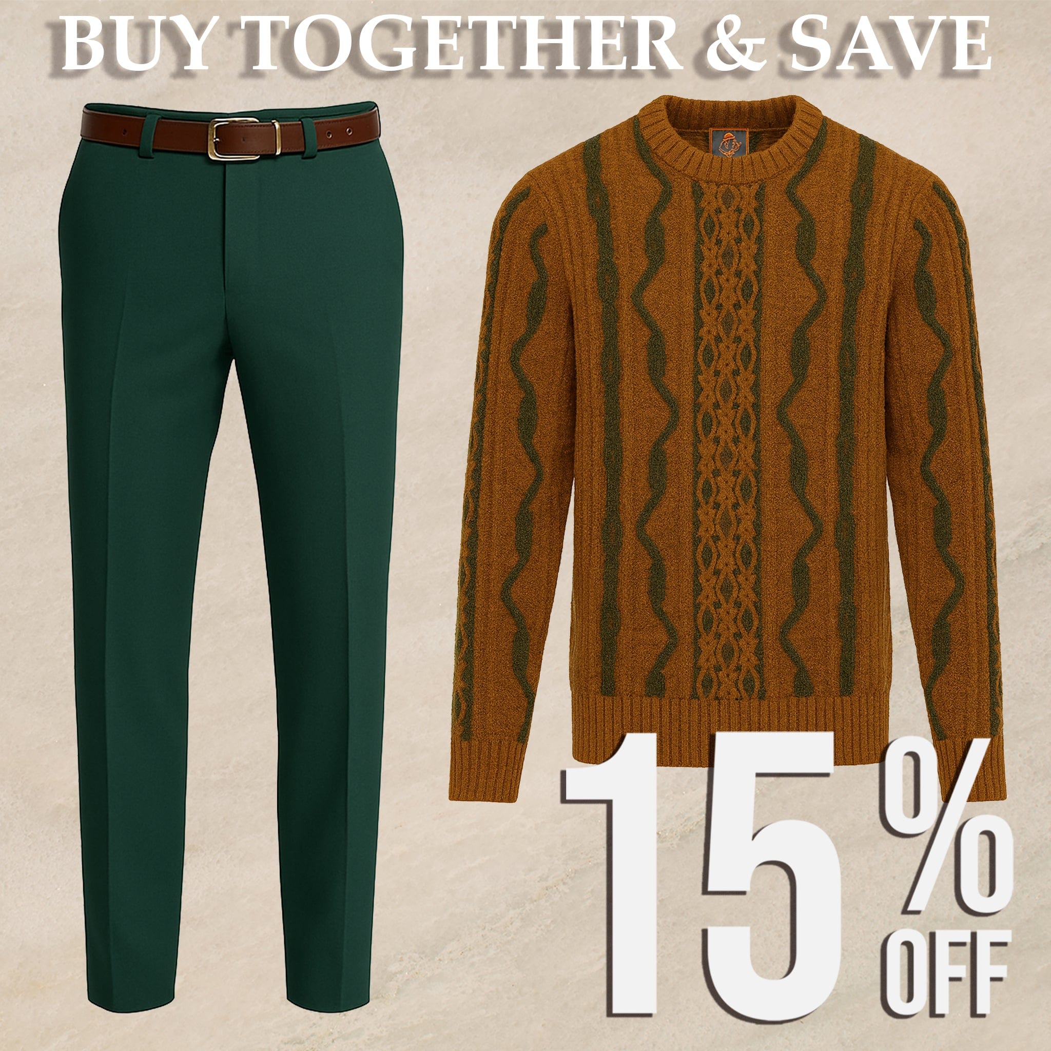 MilanoMensWear BUNDLE:H.GREEN