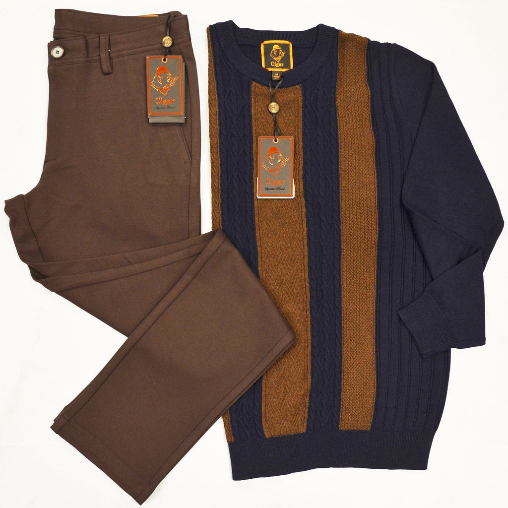 MilanoMensWear BUNDLE/NAVY &BROWN