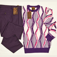 MilanoMensWear BUNDLE/PURPLE